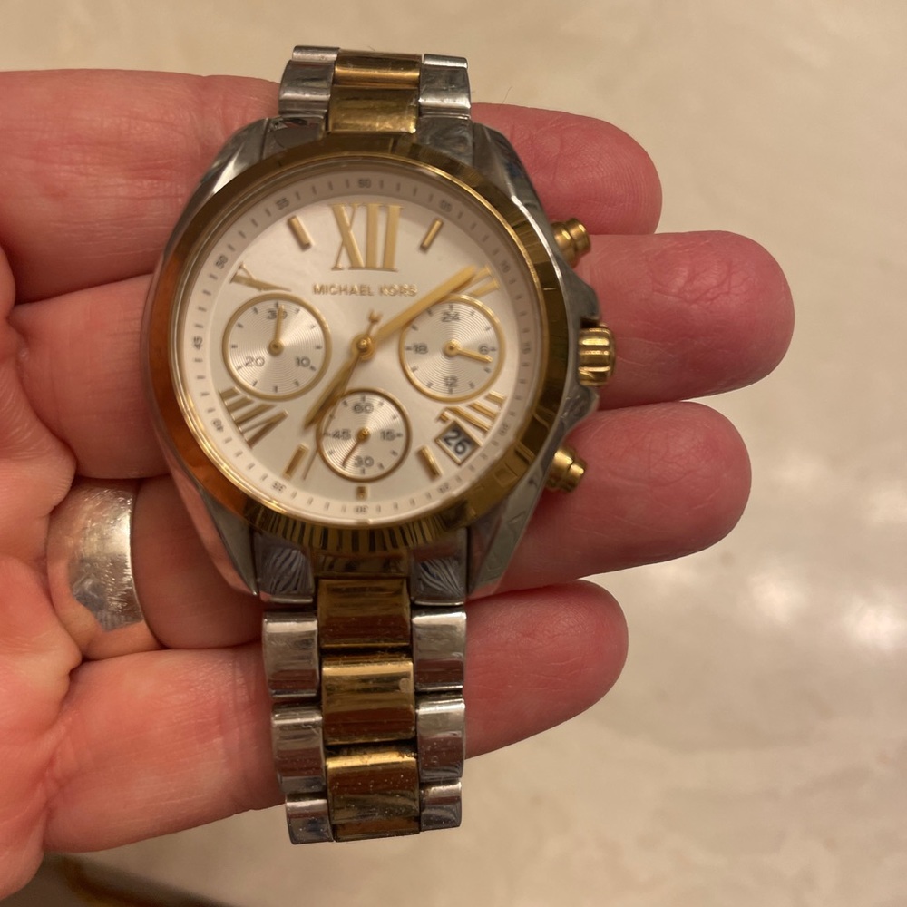 Micheal Kors Two Tone watch